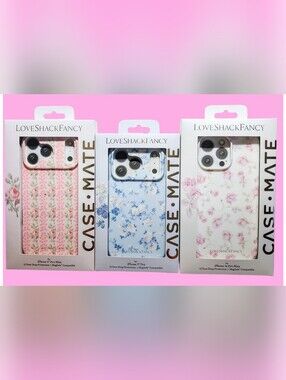 🩷*LoveShackFancy* iPhone Cases Bundle!🫶
